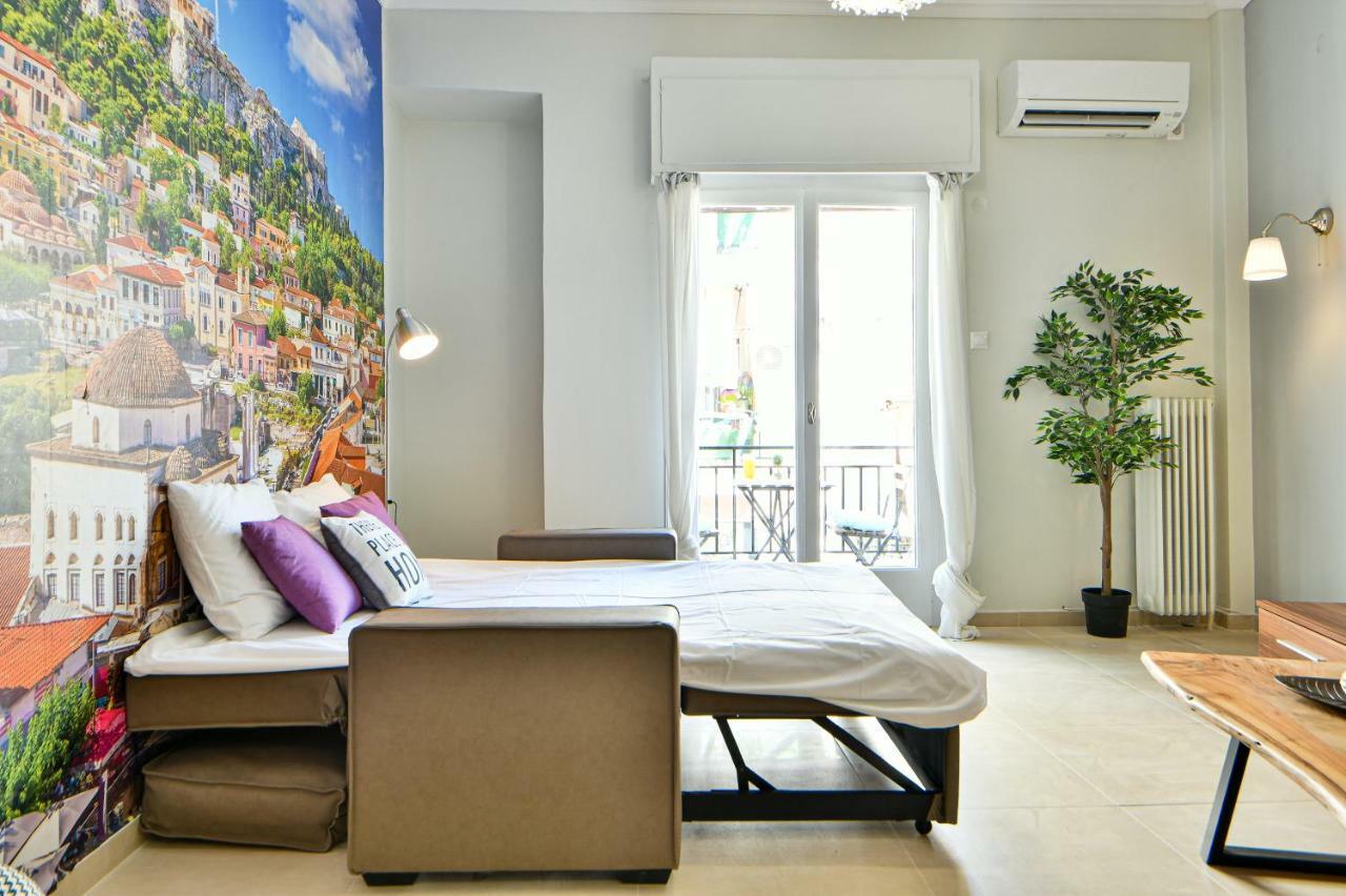 Апартаменты Renovated Flat In Athens Perfect Location Экстерьер фото